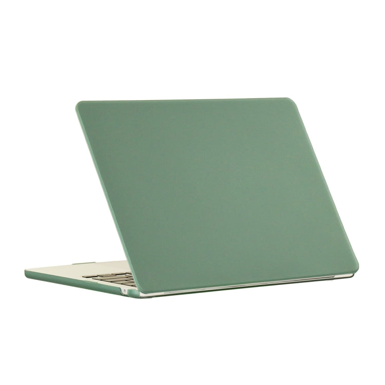 For MacBook Air 15.3 (A2941) ENKAY Hat-Prince Matte Protective Case Cover Hard Shell(Dark Green) - MacBook Air Cases by ENKAY | Online Shopping UK | buy2fix