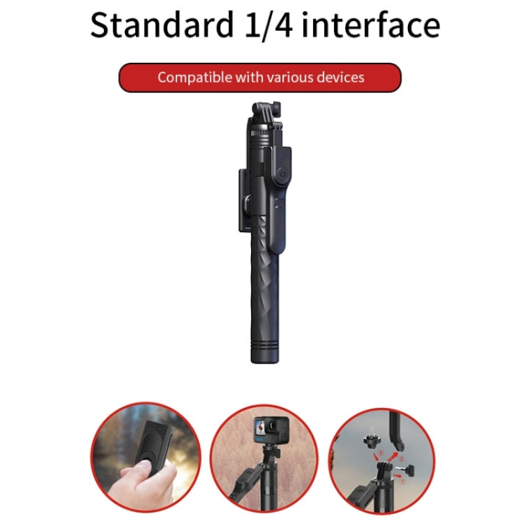 JMARY KT239 Rotation Design Camera Mount Holder 1.75m Telescopic Phone Selfie Stick Tripod - Tripods by Jmary | Online Shopping UK | buy2fix