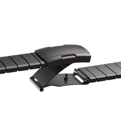 For Garmin Fenix 7 Pro 47mm 22mm Titanium Alloy Quick Release Watch Band(Black) - Watch Bands by buy2fix | Online Shopping UK | buy2fix