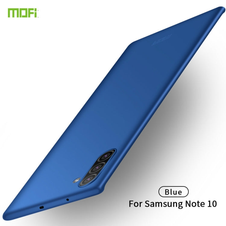 MOFI Frosted PC Ultra-thin Hard Case for Galaxy Note10(Blue) - Galaxy Phone Cases by MOFI | Online Shopping UK | buy2fix