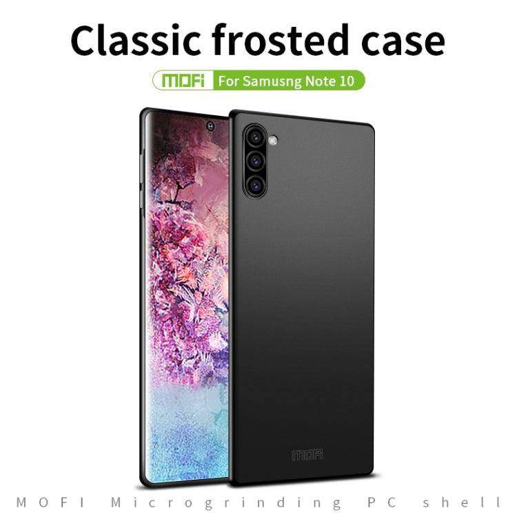 MOFI Frosted PC Ultra-thin Hard Case for Galaxy Note10(Blue) - Galaxy Phone Cases by MOFI | Online Shopping UK | buy2fix