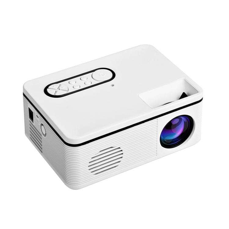 S361 80 Lumens 320 x 240 Pixel Portable Mini Projector, Support 1080P, AU Plug(White) - Consumer Electronics by buy2fix | Online Shopping UK | buy2fix