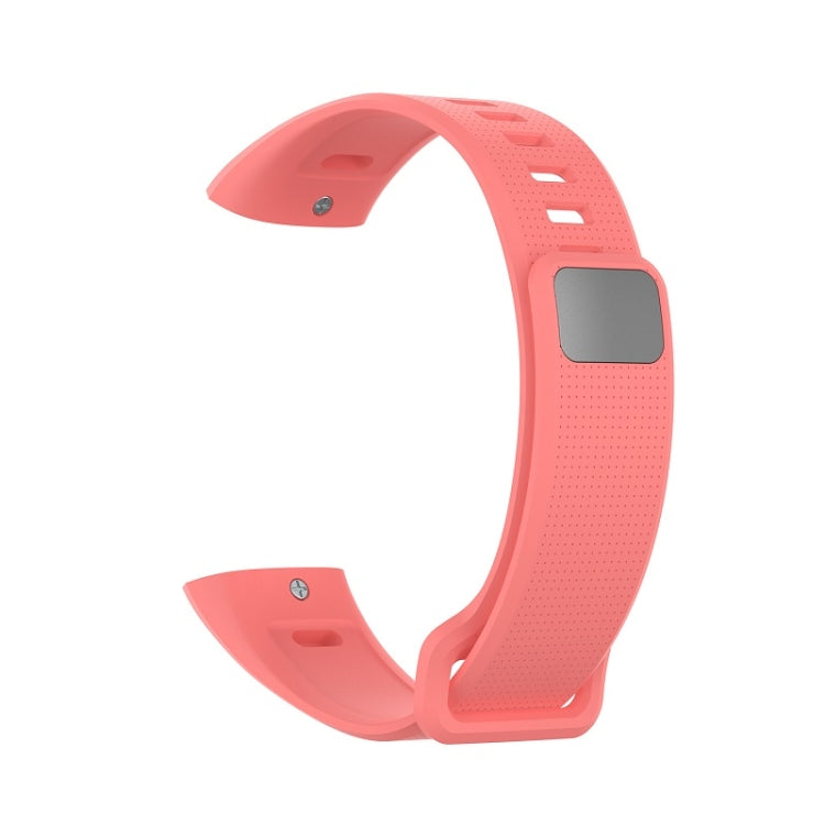 For Huawei Band 2 Pro / Band 2 / ERS-B19 / ERS-B29 Sports Bracelet Silicone Watch Band(Pink) - Smart Wear by buy2fix | Online Shopping UK | buy2fix