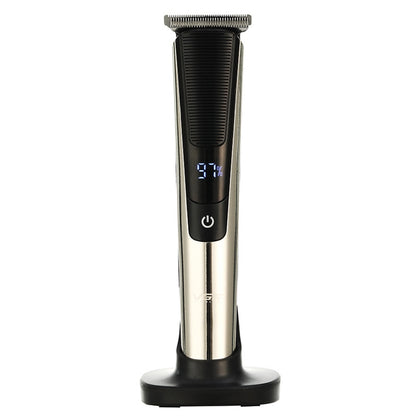 VGR V-178 5W USB Portable Hair Clipper with LED Display & Base - Hair Trimmer by VGR | Online Shopping UK | buy2fix