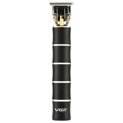 VGR V-193 5W USB Metal Bamboo Shape Hair Clipper (Black) - Hair Trimmer by VGR | Online Shopping UK | buy2fix