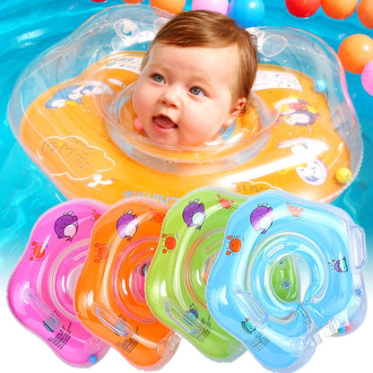 Circle Shaped Inflatable Baby Children Swimming Neck Ring(Green) - Outdoor & Sports by buy2fix | Online Shopping UK | buy2fix