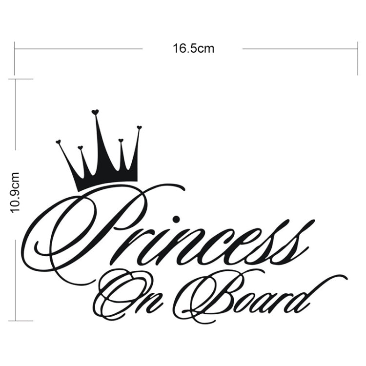 Princess Baby Pattern Car Decal Reflective Laser Vinyl Car Sticker, Size: 16.5x10.9cm(Laser) - Decorative Sticker by buy2fix | Online Shopping UK | buy2fix