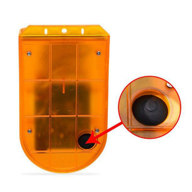 129dB Solar Alarm Light Human Body Induction Alarm Farm Anti-theft Drive Object Sound and Light Alarm Light, Style:N911E English - Security by buy2fix | Online Shopping UK | buy2fix