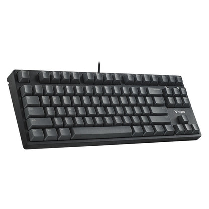 Rapoo V860 Desktop Wired Gaming Mechanical Keyboard, Specifications:87 Keys(Red Shaft) - Wired Keyboard by Rapoo | Online Shopping UK | buy2fix