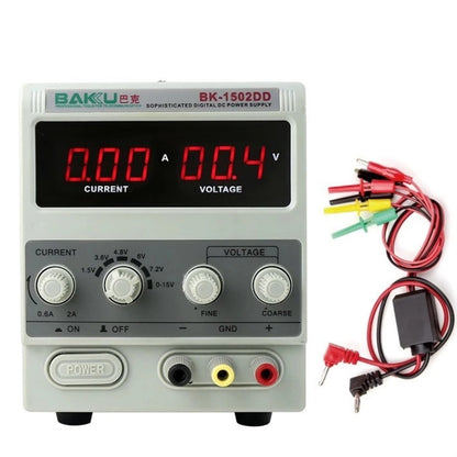 BAKU BK-1502DD DC Regulated Power Supply DC Ammeter Laptop Mobile Phone Repair Digital Display, Specification:110V US Plug - Current & Voltage Tester by BAKU | Online Shopping UK | buy2fix