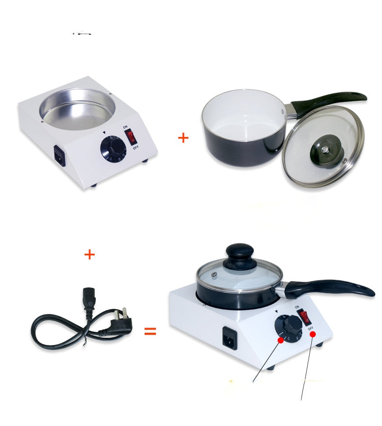 Chocolate Melting Machine With Adjustable Thermostat Melting Wax Machine, EU Plug, Size:29x22x19cm(White) - Electric Skillets by buy2fix | Online Shopping UK | buy2fix