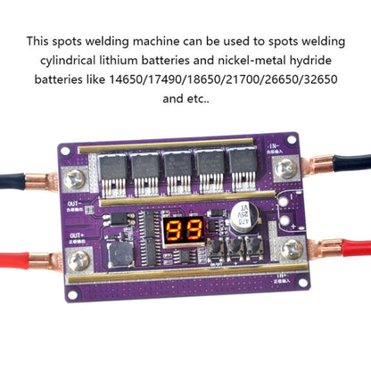 Model Airplane Battery Version 12V Digital Display DIY Battery Spot Welding Machine Pen Control, Style:10 Square Pen - Home & Garden by buy2fix | Online Shopping UK | buy2fix