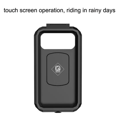 Kewig Bicycle Motorcycle Rearview Mirror Waterproof Box Touch Screen Phone Holder(Small) - Holders by Kewig | Online Shopping UK | buy2fix