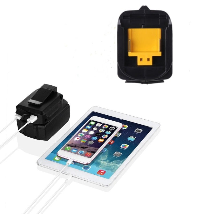 Battery USB Adapter Charging Converter for  MAKITA ADP05 18V 14.4V Lithium Battery(Black) - Consumer Electronics by buy2fix | Online Shopping UK | buy2fix