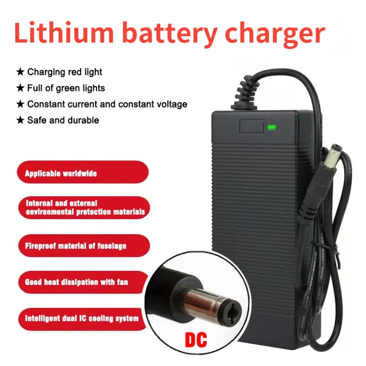 JN-84W-420200 42V 2A Scooter Lithium Battery Charger, EU Plug(DC 5.5 x 2.5mm) - Accessories & Parts by buy2fix | Online Shopping UK | buy2fix