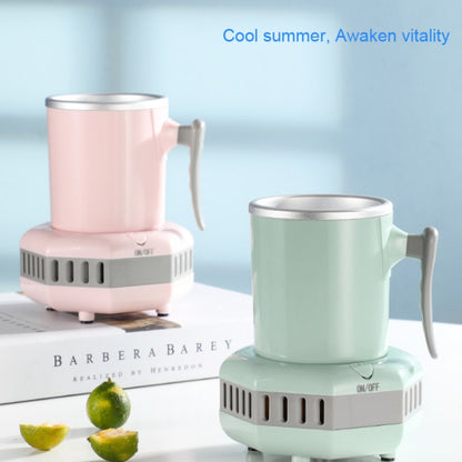 Fast Cooling Cup Mini Chilled Drinks Juice Desktop Quick-Freeze Cooling Drinks Cup, CN Plug(Green) - Refrigerators & Parts by buy2fix | Online Shopping UK | buy2fix