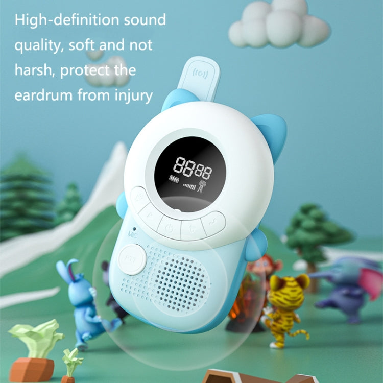 K22 Children Voice Transmission Walkie-Talkie Handheld Wireless Communication Outdoor Parent-Child Interactive Educational Toys, Style: Without Battery(Cow) - Consumer Electronics by buy2fix | Online Shopping UK | buy2fix
