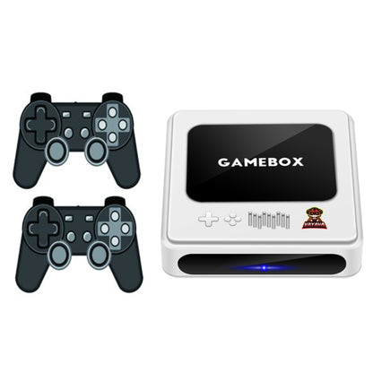 GD10 128G Built-In 40000+ Games Dual System Set-Top Box 3D Home 4K HD  TV Game Console Box US Plug(White) - Pocket Console by buy2fix | Online Shopping UK | buy2fix