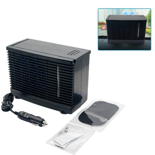 24V Large Truck Model Car Air Conditioner Fan Water Refrigerator Fan Car Water Cooler Fan Car Cooling Fan - Heating & Fans by buy2fix | Online Shopping UK | buy2fix