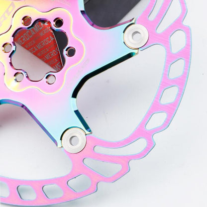 IIIPRO Floating Disc Road Mountain Bike Six Nail Disc Brake Disc, Size:140mm(Colorful) - Outdoor & Sports by IIIPRO | Online Shopping UK | buy2fix