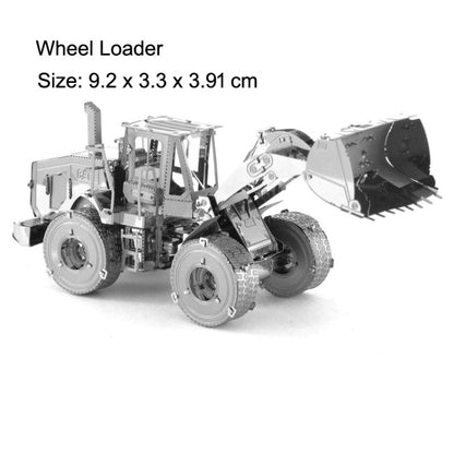 3D Metal Assembly Model Engineering Vehicle Series DIY Puzzle Toy, Style:Loader - Puzzle Toys by buy2fix | Online Shopping UK | buy2fix