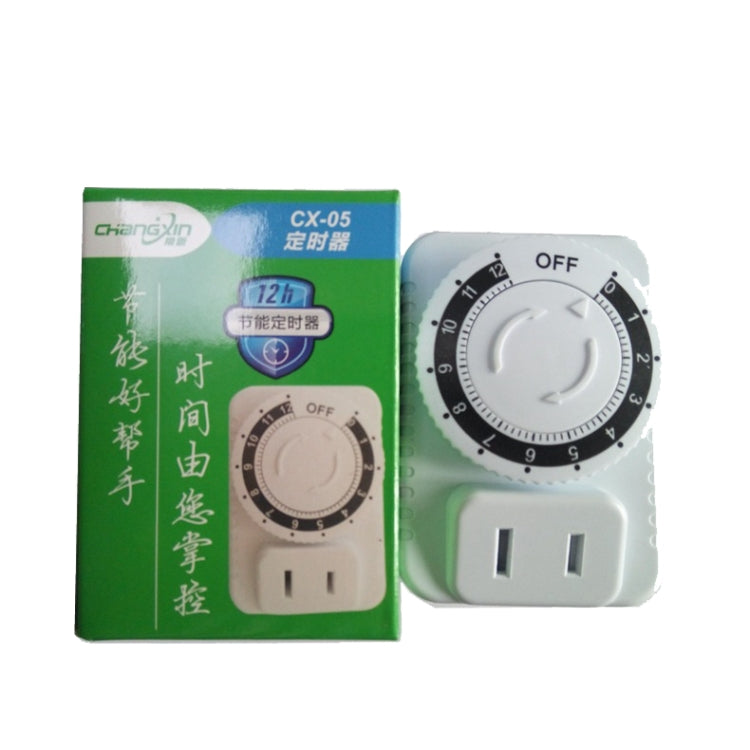 2 PCS ChangXin Electric Vehicle Timer Charger Mechanical Timer Socket Countdown Off Timer Socket(CX-05 110V) - Battery Charger by ChangXin | Online Shopping UK | buy2fix