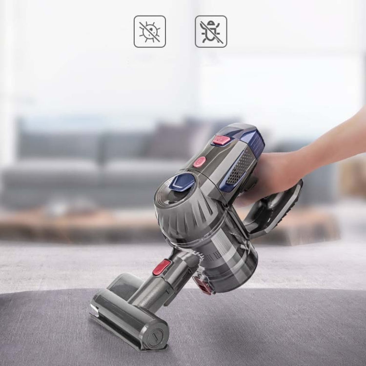 ZEK 150W 10kpa Wireless Vacuum Cleaner Household Powerful Handheld Vertical Rechargeable Vacuum Cleaner With Mite Removal Brush, Plug Type:US Plug - Handheld Cleaner & Mops by buy2fix | Online Shopping UK | buy2fix