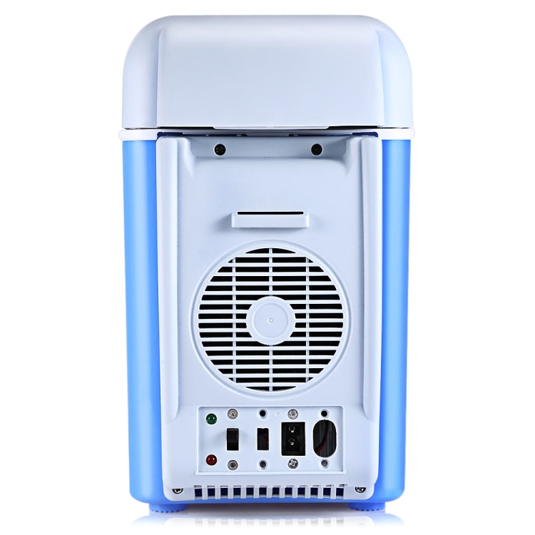 7.5L Capacity Portable Car Refrigerator Cooler Warmer Truck Thermoelectric Electric Fridge for Travel RV Boat(Blue) - Home & Garden by buy2fix | Online Shopping UK | buy2fix