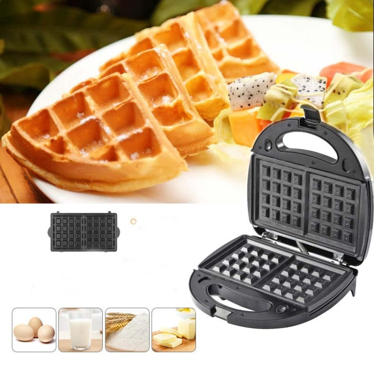 3 in 1 Sandwich Maker Multi-Function Waffle Maker Panini Breakfast Maker, EU Plug - Home & Garden by buy2fix | Online Shopping UK | buy2fix