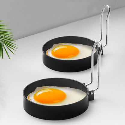 Egg Ring Iron Spray Non-Stick Round Omelette Model Omelette Mold, Specification: 2 PCS - Home & Garden by buy2fix | Online Shopping UK | buy2fix