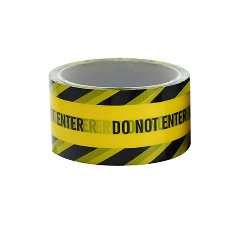 3 PCS Floor Warning Social Distance Tape Waterproof & Wear-Resistant Marking Warning Tape(Caution) - Warning Sticker by buy2fix | Online Shopping UK | buy2fix