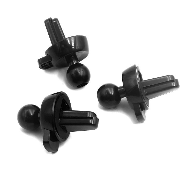 10 PCS Car Air Outlet Clip Accessories Round Olecranon Non-Slip Air Outlet Clip(Black) - Car Holders by buy2fix | Online Shopping UK | buy2fix