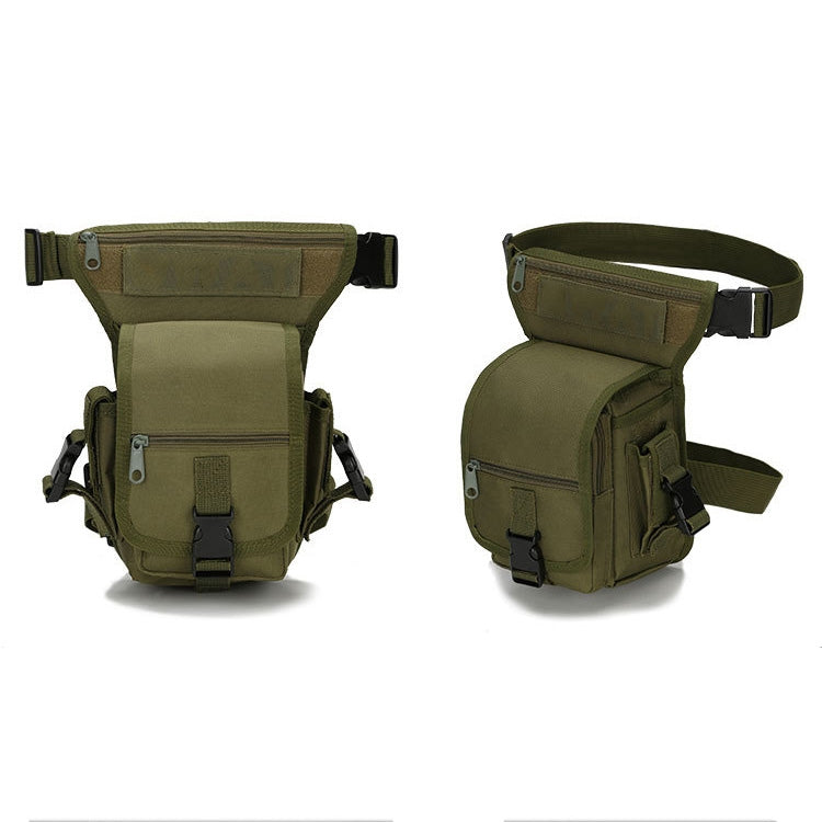 B05 Wild Fishing Portable Waist Bag Outdoor Sports Multifunctional Leg Bag(Army Green) - Outdoor & Sports by buy2fix | Online Shopping UK | buy2fix