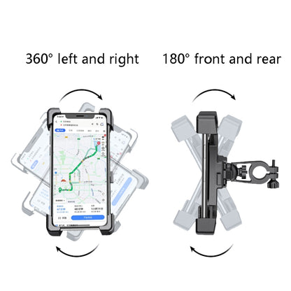 Electric Car Rearview Mirror Mobile Phone Bracket Bicycle Mobile Phone Bracket Motorcycle Handle Mobile Phone Bracket Riding Bracket, Colour: Bicycle Handle - Holders by buy2fix | Online Shopping UK | buy2fix