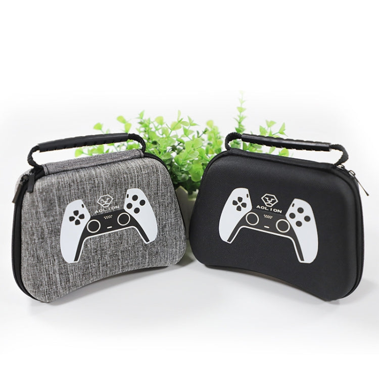 3 PCS AOLION Game Handle Waterproof EVA Storage Bag Hard Shell Bag For PS5/PS4(Black) - Bags by buy2fix | Online Shopping UK | buy2fix