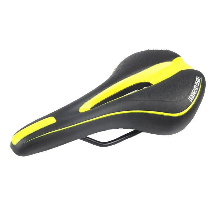 Mountain Bike Saddle Road Bike Folding Car Seat Cushion Cycling Equipment, Colour: Black Yellow(No Standard) - Outdoor & Sports by buy2fix | Online Shopping UK | buy2fix