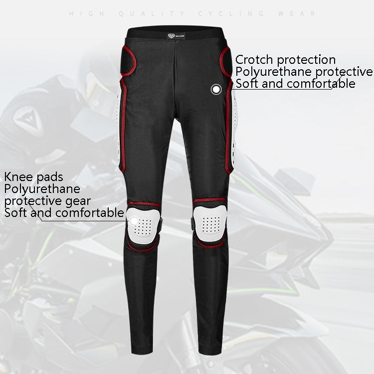 SULAITE Motorcycle Cross-Country Riding Trousers Protective Hip Pants, Specification: XL(Black) - Protective Gear by SULAITE | Online Shopping UK | buy2fix