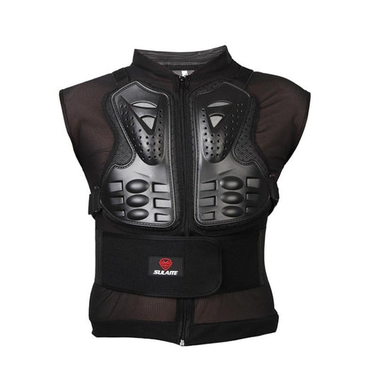 SULAITE GT-032 Motorcycle Racing Sleeveless Riding Protective Clothing, Specification: M(Black) - Protective Gear by SULAITE | Online Shopping UK | buy2fix