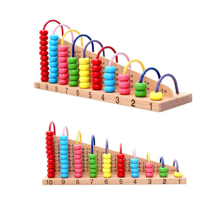 Wooden Children Bead Calculation Frame Multi-Function Early Education Teaching Kids Mathematical Addition And Subtraction Learning Toys - Math Toys by buy2fix | Online Shopping UK | buy2fix