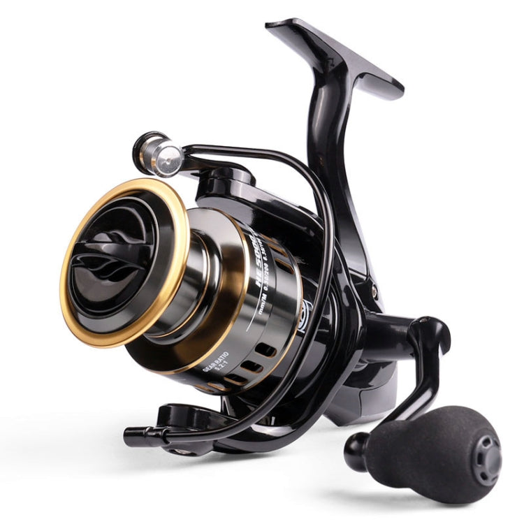 All Metal Rocker Arm Smooth Fishing Reel Spinning Reel, Spec: HE-4000 (EVA Grip) - Fishing Reels by buy2fix | Online Shopping UK | buy2fix