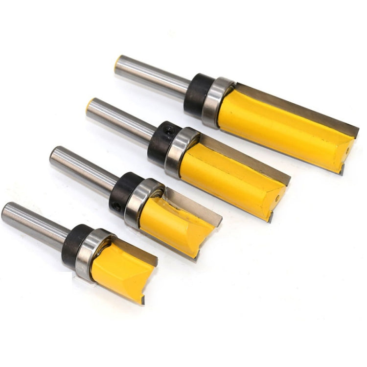 8MM Shank Copy Type Trimming Knife Straight Edge Engraving Machine Milling Cutter, Model: 8x3/4x38mm - Others by buy2fix | Online Shopping UK | buy2fix