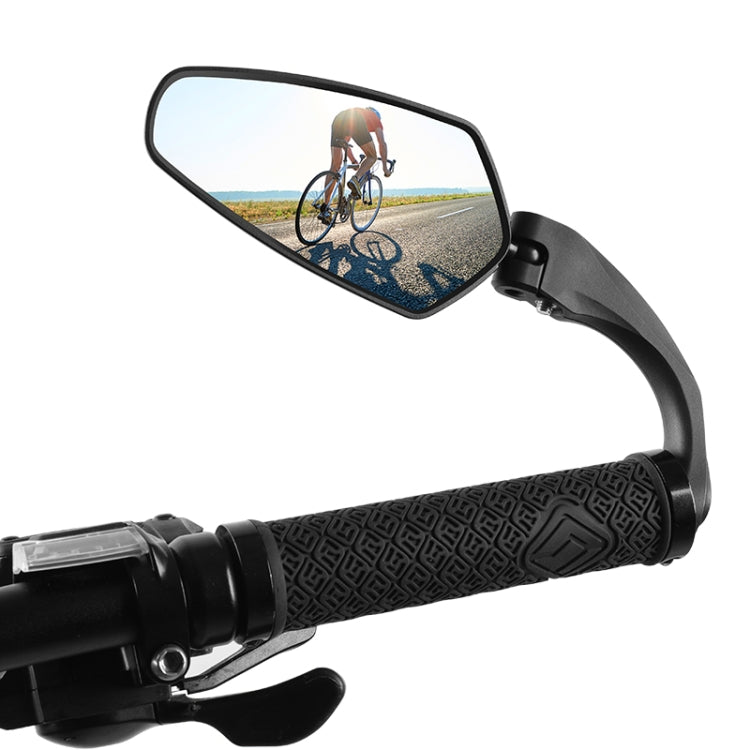 1 Pair WEST BIKING Bicycle Rearview Mirror Adjustable Mirror Mountain Bike Foldable Rearview Mirror(Short) - View Mirrors by WEST BIKING | Online Shopping UK | buy2fix