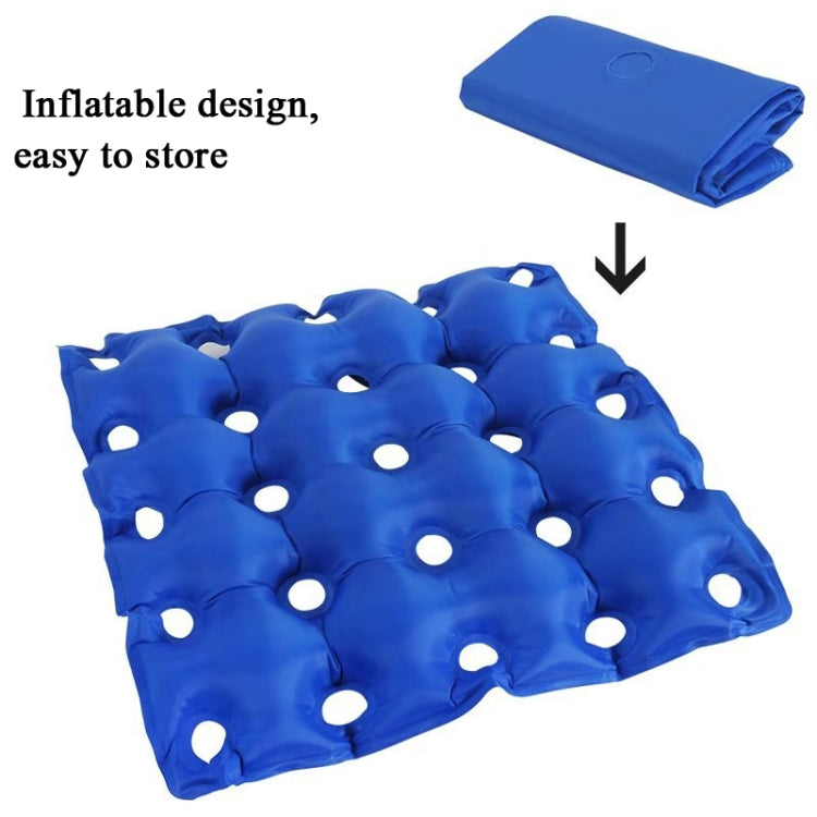 2 PCS Square 25-hole Anti-decubitus Inflatable Cushion Medical Wheelchair Inflatable Cushion - Cushions & Pillows by buy2fix | Online Shopping UK | buy2fix