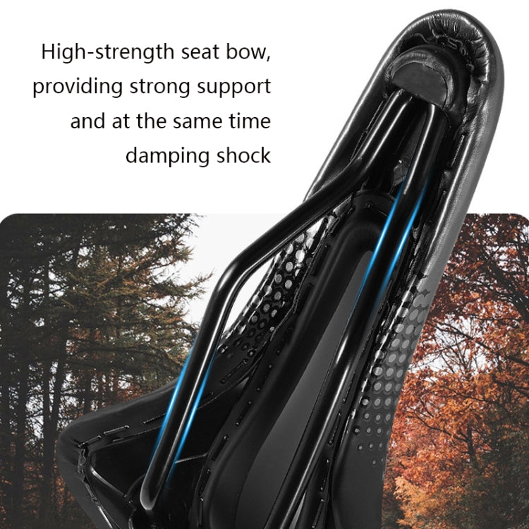 WEST BIKING YP0801117 Bike Cushion Riding Comfort Road Car Mountain Bike Seat Cushion Accessories, Size: Free Size(Black Red) - Outdoor & Sports by WEST BIKING | Online Shopping UK | buy2fix