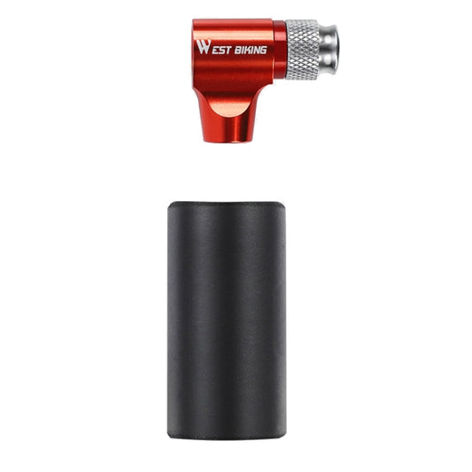Bicycle CO2 Portable Mini Pump(Red) - Bicycle Locks & Bicycle Pumps by WEST BIKING | Online Shopping UK | buy2fix