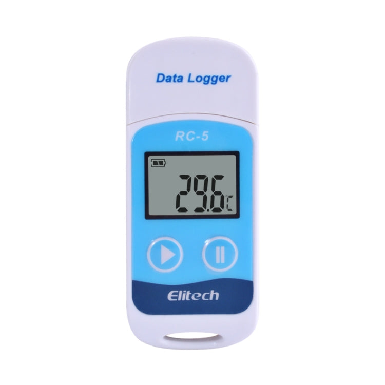 TTE35065 Digital USB Temperature Data Logger for Warehouse Storage, Refrigerated, Cold Storage and Laboratory - Home & Garden by buy2fix | Online Shopping UK | buy2fix