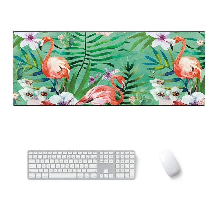 800x300x5mm Office Learning Rubber Mouse Pad Table Mat(6 Flamingo) - Mouse Pads by buy2fix | Online Shopping UK | buy2fix