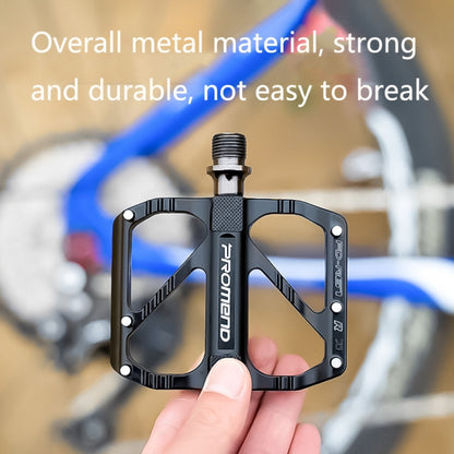 PD-R67Q 1 Pair PROMEND Bicycle Pedal Road Bike Aluminum Alloy Bearing Quick Release Folding Pedal - Pedals by PROMEND | Online Shopping UK | buy2fix