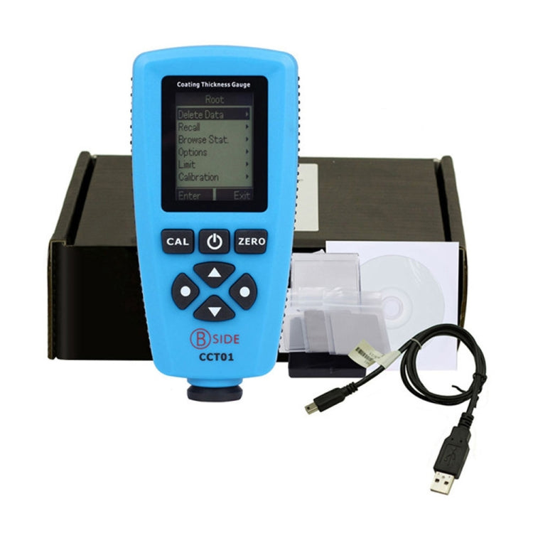 BSIDE CCT01 High Accuracy Digital Coating Thickness Gauge Automotive Paint Tester, Specification: Russian - Coating Thickness Gauge by BSIDE | Online Shopping UK | buy2fix