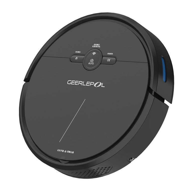 GEERLEPOL Smart Home Automatic Refilling Sweeping Robot, High Configuration Support Mobile Phone APP(Black) - Robot Vacuum Cleaner by GEERLEPOL | Online Shopping UK | buy2fix